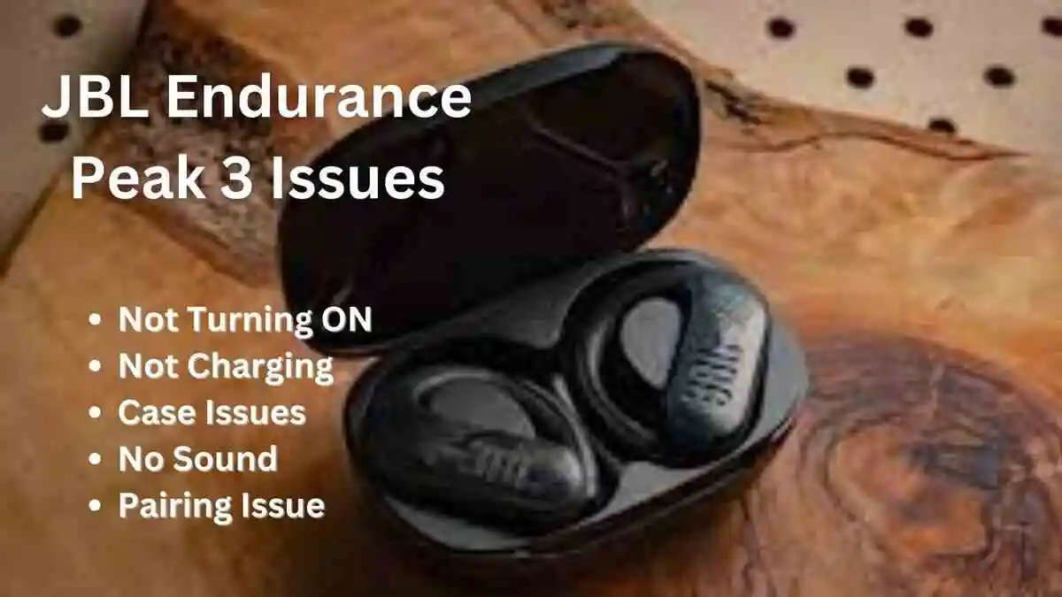 JBL Endurance Peak 3 Problems (5 Fixed)